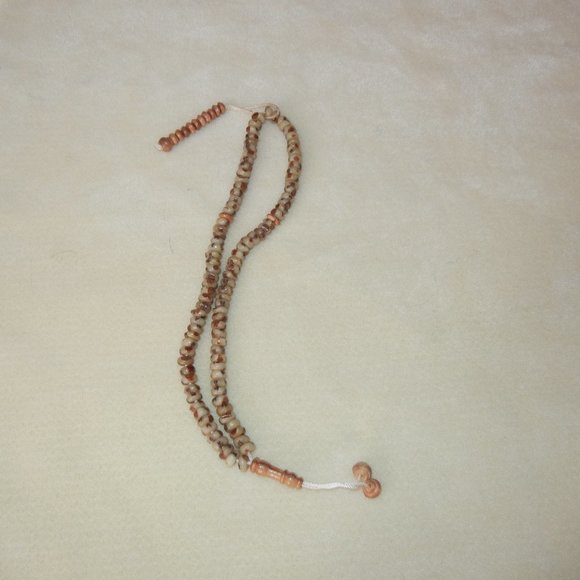 Prayer Beads / Rosary Beads made from Date Pits - Picture 3 of 5